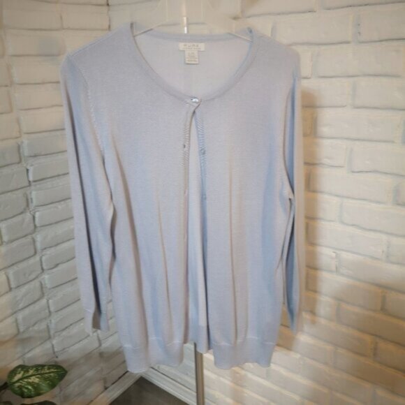 Alfred Sung Ladies Button Front Short Cardigan - Picture 1 of 5